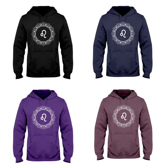 Mandala Zodiac Signs Sweatshirt Leo Hoodie - Zodiac Craft