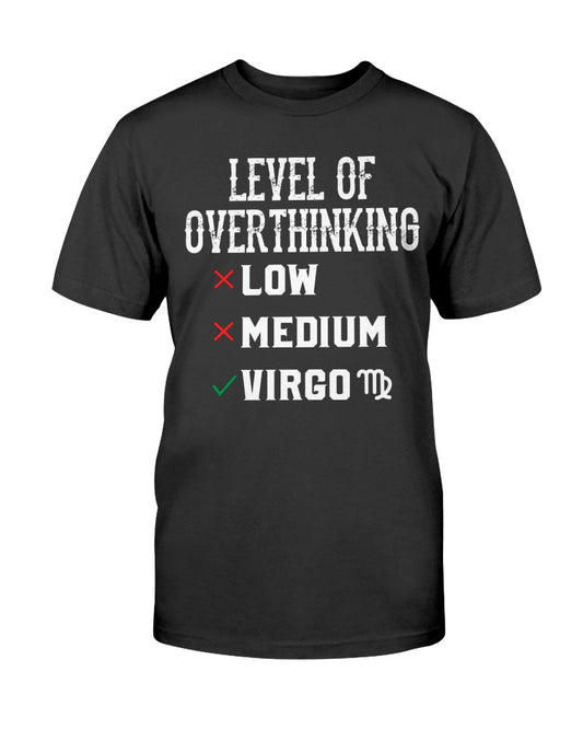Funny Virgo Sign Shirt, Virgo Zodiac Sign, Astrology Shirt, Virgo Overthinking Soft T-Shirt - Zodiac Craft