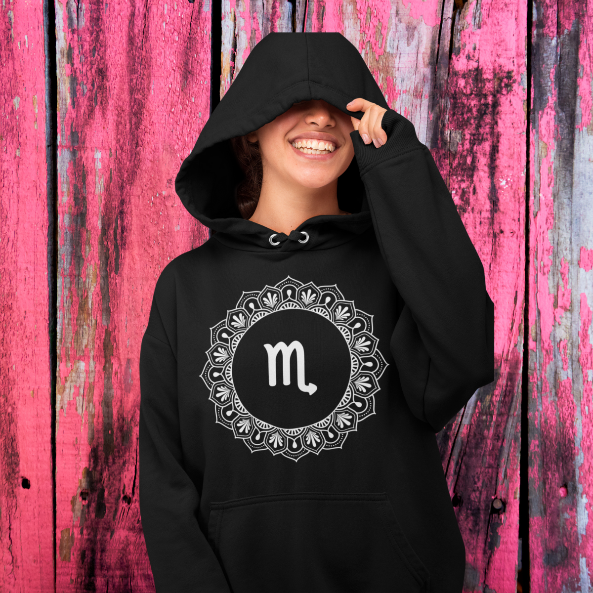 Mandala Zodiac Signs Sweatshirt Scorpio Hoodie - Zodiac Craft